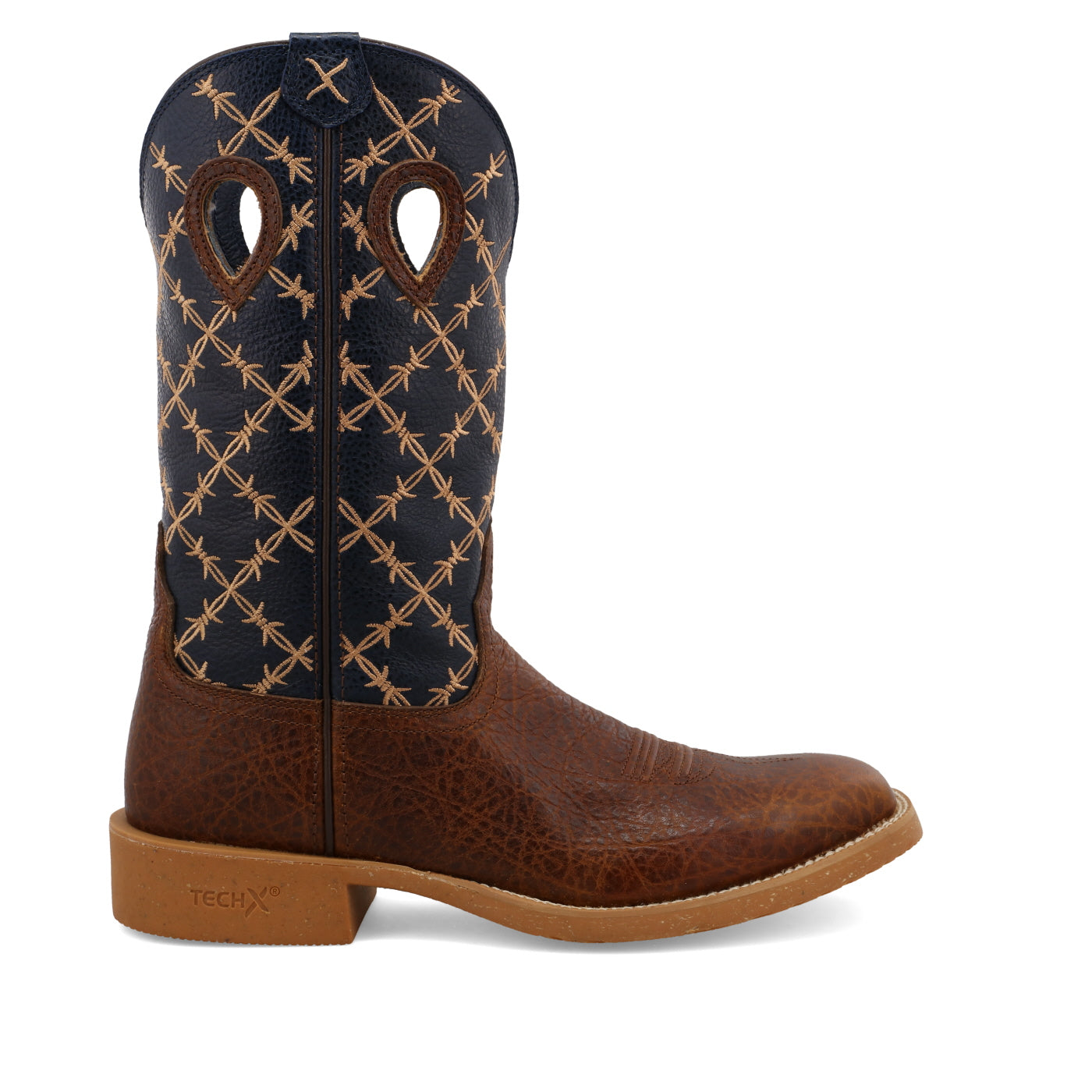 12" Tech X Boot - Rustic Brown & Navy
