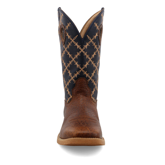 12" Tech X Boot - Rustic Brown & Navy
