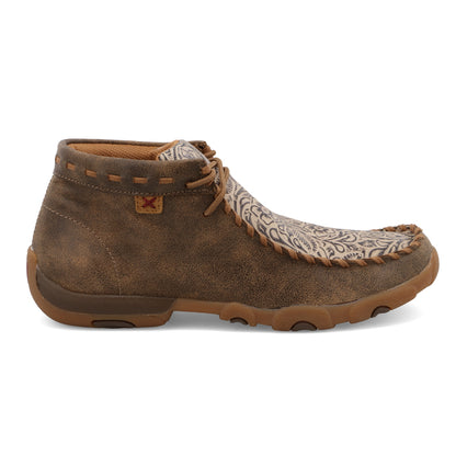 Chukka Driving Moc - Bomber & Nude Print