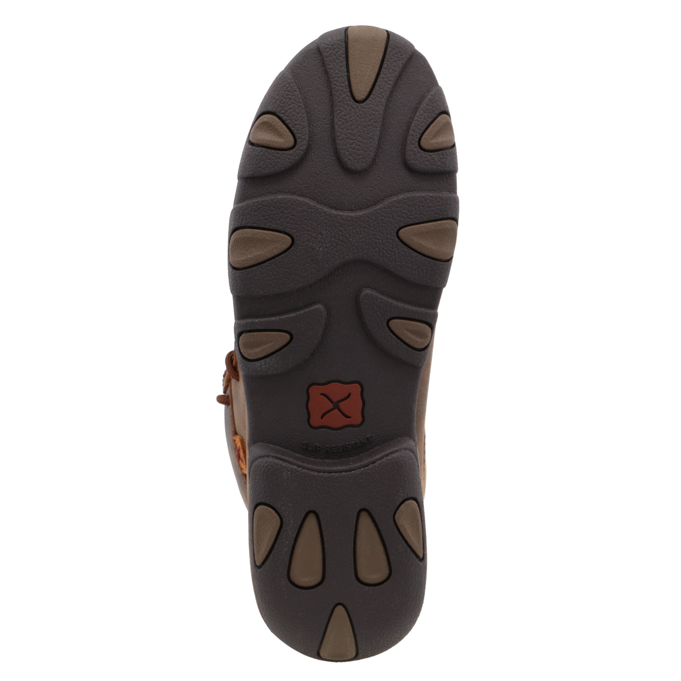 Chukka Driving Moc - Brown & Tooled Flower
