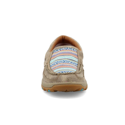 Slip-On Driving Moc - Dusty Tan & Multi