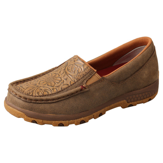 Slip-On Driving Moc - Bomber & Tooled Brown