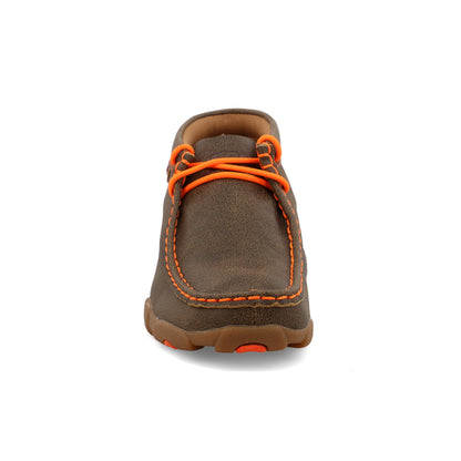 Chukka Driving Moc - Bomber & Neon Orange