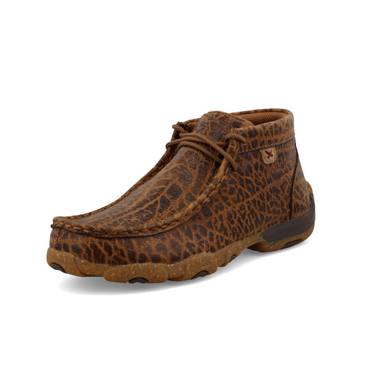 Chukka Driving Moc - Golden Elephant Print