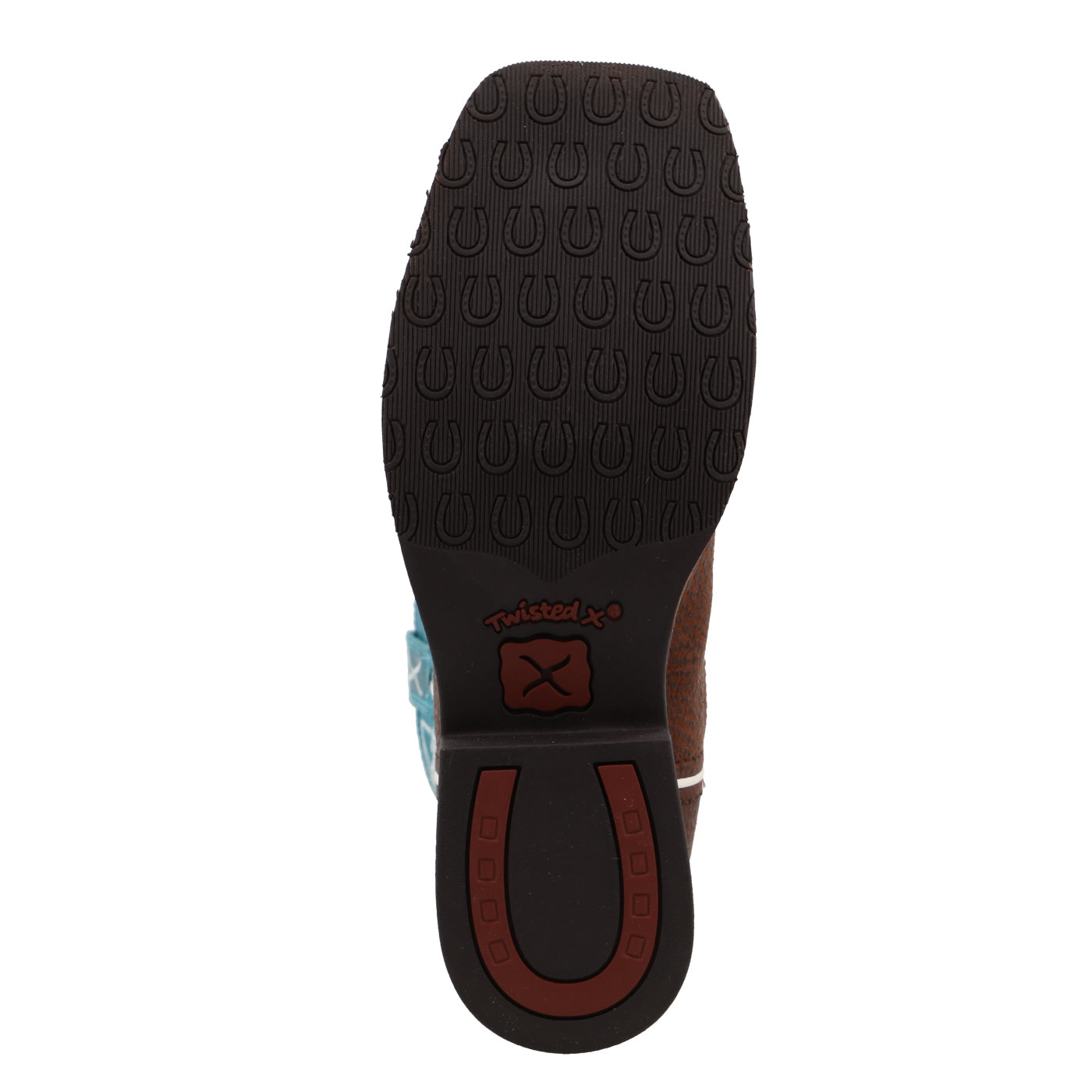 Top Hand - Distressed Saddle & Teal