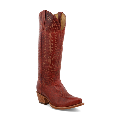 Black Star Cranberry boots-snip toe