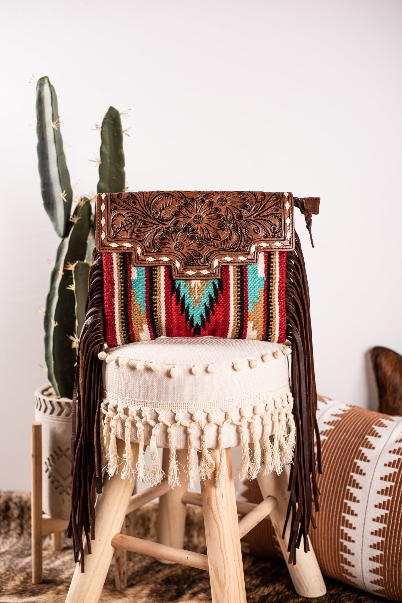 The Open Range Saddle Blanket Purse - Big Chief