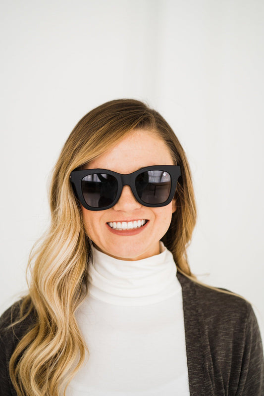 American Bonfire Adios Sunglasses in Black