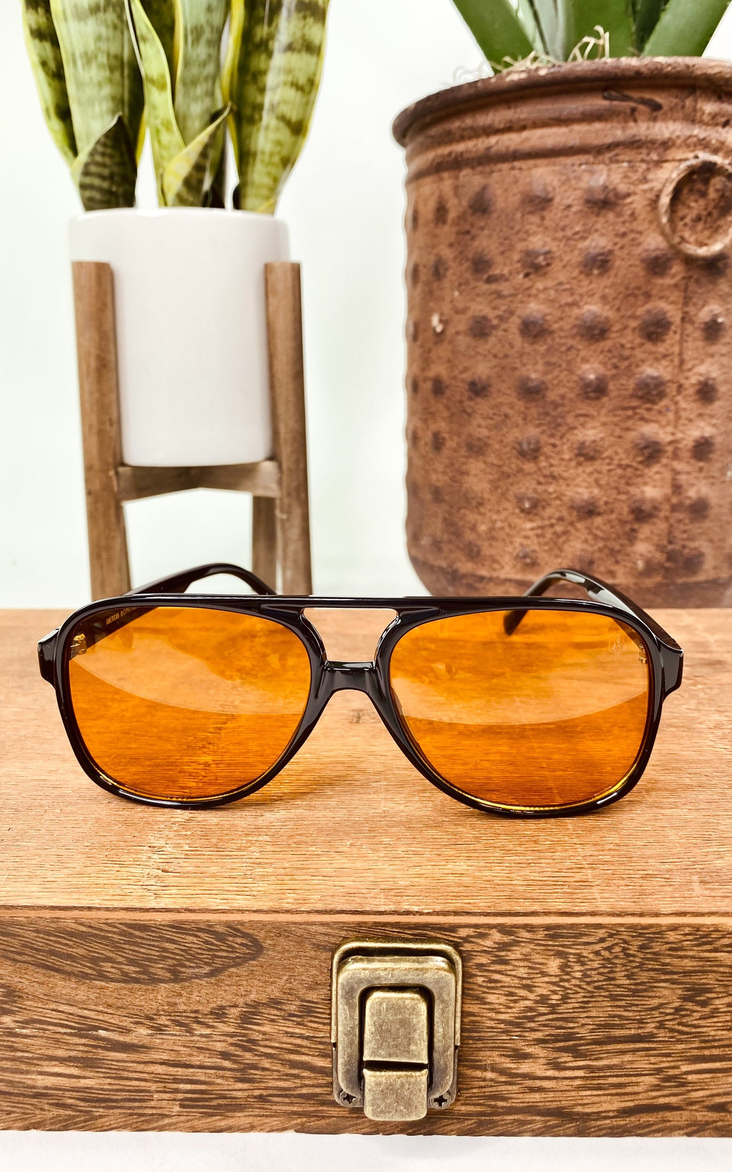 American Bonfire Sundance Sunglasses in Golden Yellow