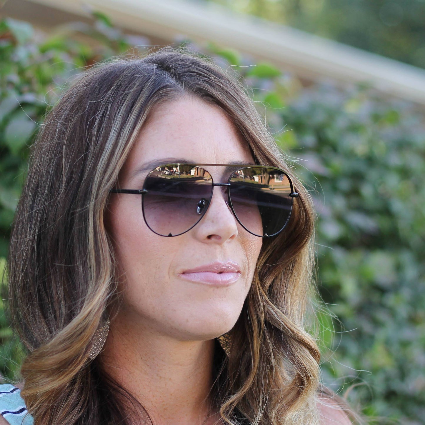 American Bonfire Jaden Aviators in Obsidian